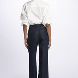 Pantalone OTTAVIA denim dritto nervature OTTAVIA673855 612 quelledue 