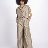 camicia in cotone con maniche corte U2172 CHINO dusan 