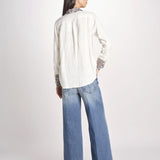 Camicia in lino LOUDI OFF WHITE jupe by jackie 