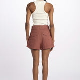 Shorts ENOA con tasche ENOA TERRACOTTA vanessa bruno 