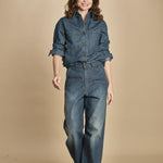 camicia in denim. CHE0192 BLE3525W soeur 