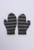 Striped mitten