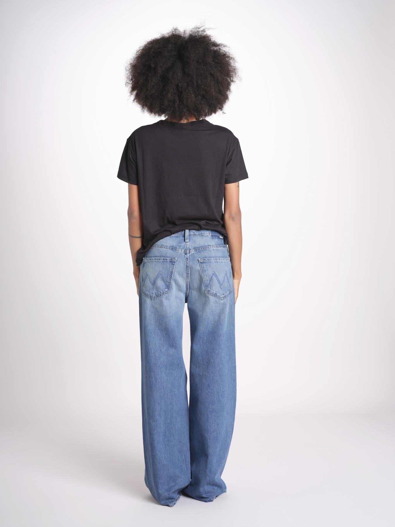 t-shirt girocollo con ali strass JWTS01669 NOIR 001 zadig & voltaire 