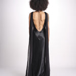 abito sirena 10120 BLK retrofete 