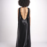abito sirena 10120 BLK retrofete 