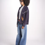 cardigan con cavalli THE HORSE LODGE S463682 NAVY the GREAT 