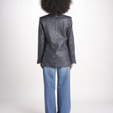 Blazer in pelle stropicciata RWBL00059 ENCRE 404 zadig & voltaire 