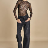 body in pizzo ELECTRIC BLACK undress code 
