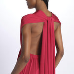ALLUIM DRESS abito lungo ALLIUM RED nash 
