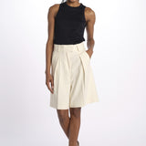 PEONY SUE short misto lino IO115171 WH014 ivy oak 