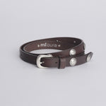 Cintura sottile borchie PV2407 MORO milaura 