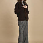 cardigan collo a scialle D251016S 220036 T.MORO milaura 