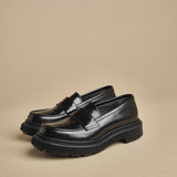 mocassino liscio 159 BLACK adieu 