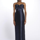 Abito HALEY lungo bustiere 12247954 NAVY malina 