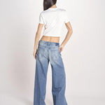 tt-shirt costine m/c PARGA 026TS614RM LATTE woc 