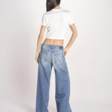 tt-shirt costine m/c PARGA 026TS614RM LATTE woc 