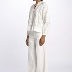 Camicia ELIM pieghine + pizzo ELIM ECRU vanessa bruno 