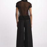 Camicia m/c chiffon G082 5586 9000 n21 