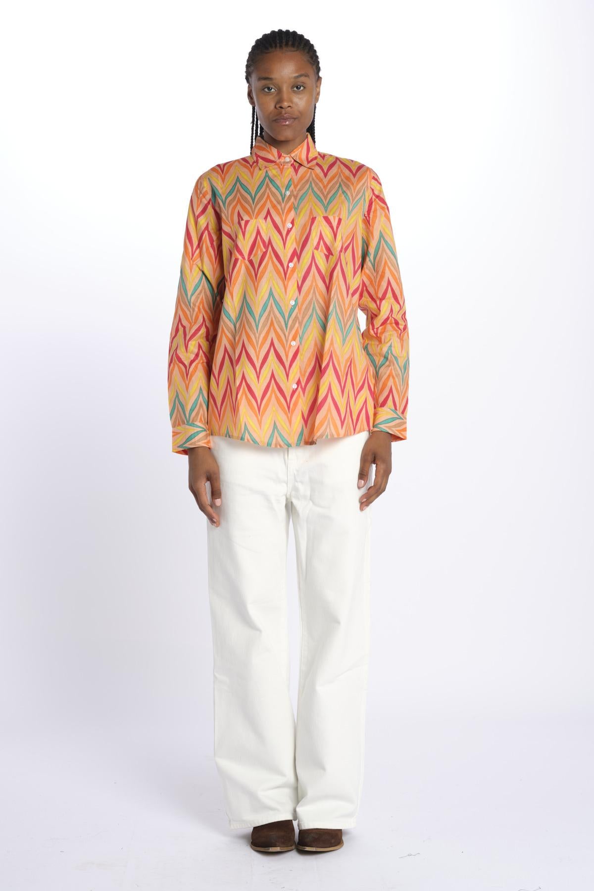 Camicia ZAGG KS1002 5ZZ12 terre rouge 