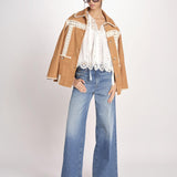camicia a maniche lunghe in pizzo SOFIA 044 CREAM sea ny 