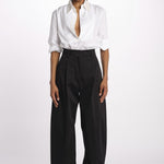 Pantalone BILLIE pinces over BILLIE 3111 BLACK the latest 
