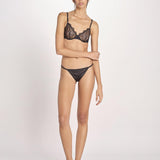 slip in satin CHARLOTTE L25101983 BLACK 900 love stories 