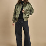 bomber unisex nylon raso 756111 MA1 SAGE GREEN alpha 