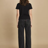 t-shirt con scritta. JWTS02837 BLACK 011 zadig & voltaire 