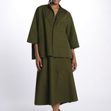 Giacca - camicia con tasche BREST SEAWEED sofie d'hoore 