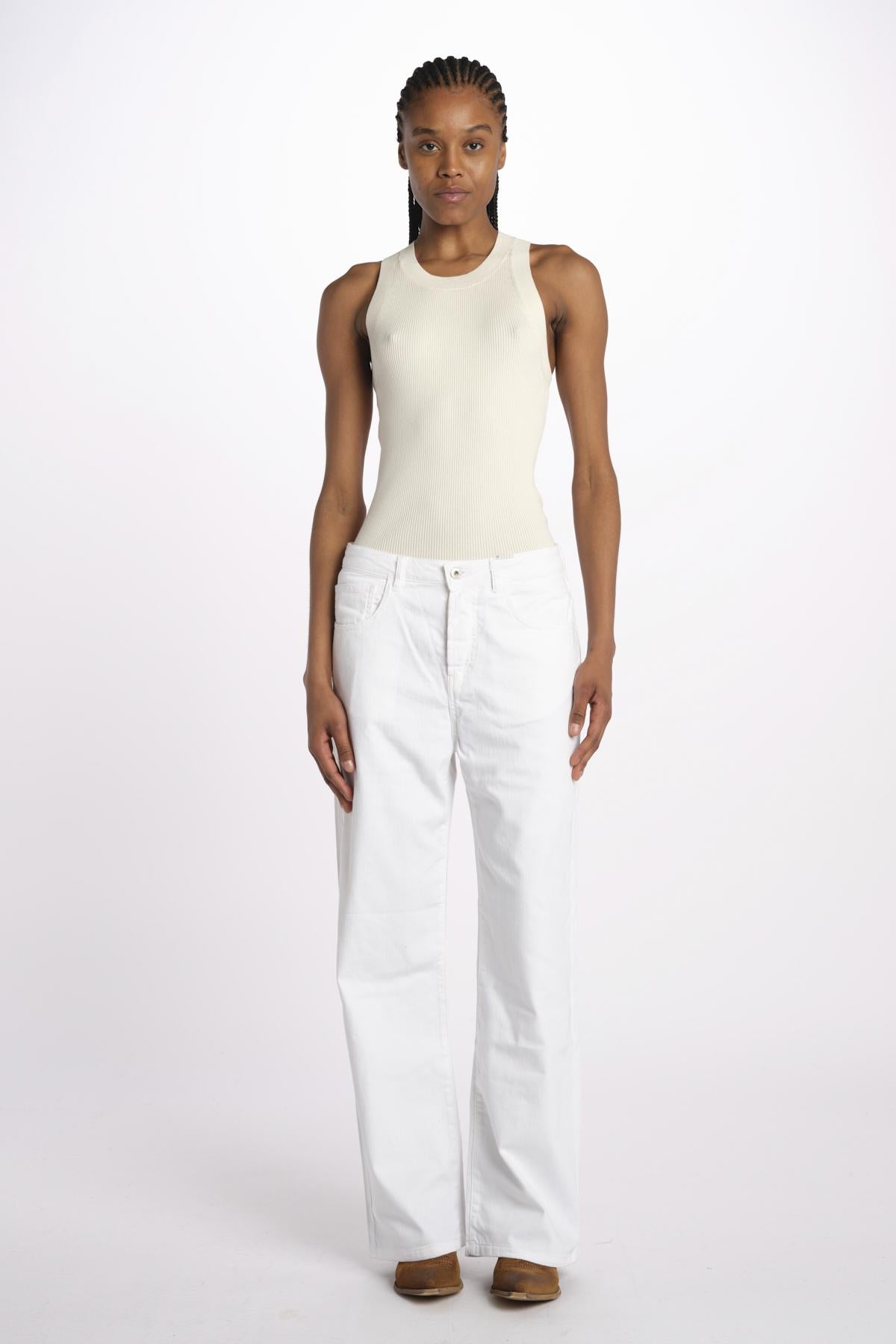 Denim ZELDA combo cropped ZELDA IVORY true avenue 