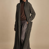 pantalone in flanella con pinces MAFALDA T 357194 73 quelledue 