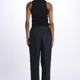 Pantalone CRISTAL pinces CRISTAL NAVY true avenue 