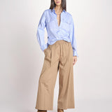 pantalone con elastico in popeline GOLFO 2615131102600 005 TERRA weekend maxmara 