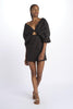 DRESS HELLI mini dress with puff sleeves