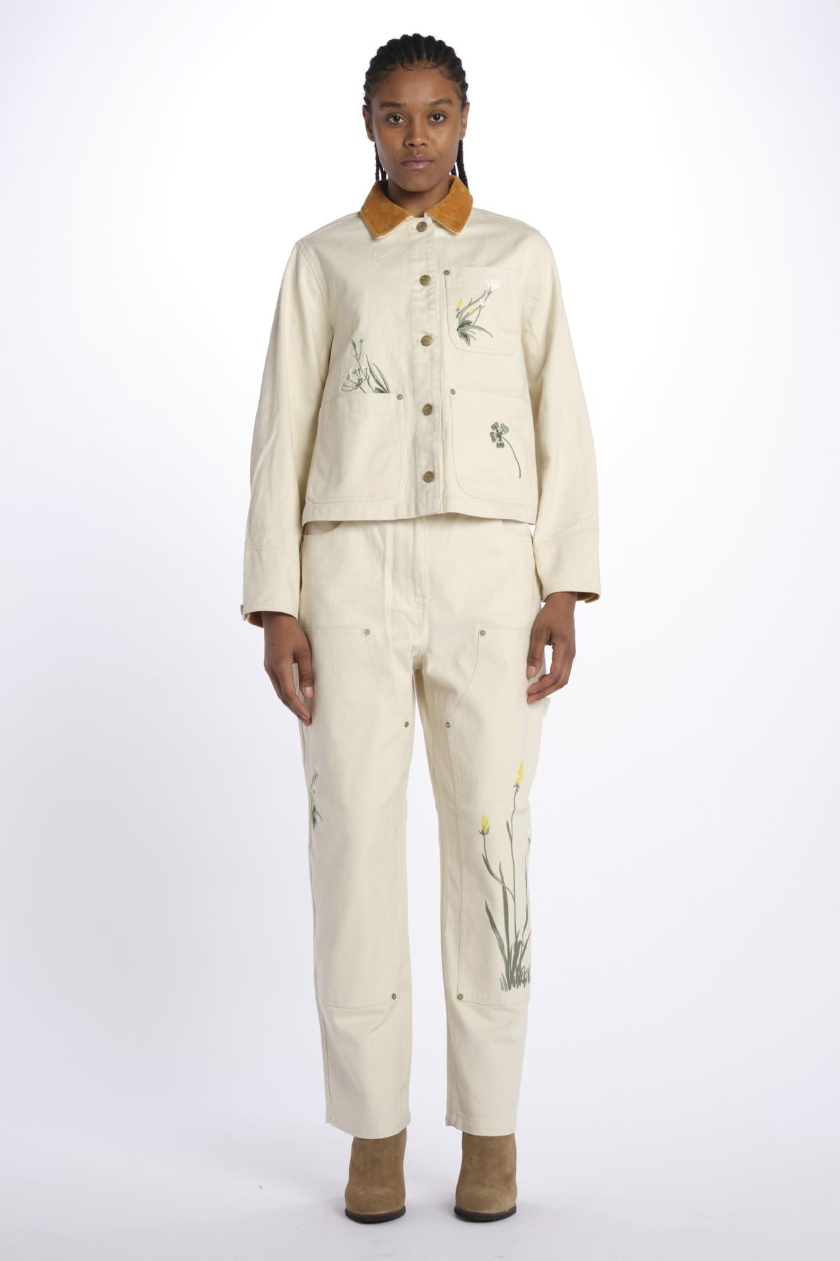 giacca workwear con ricami 179535 U111 scotch&soda 