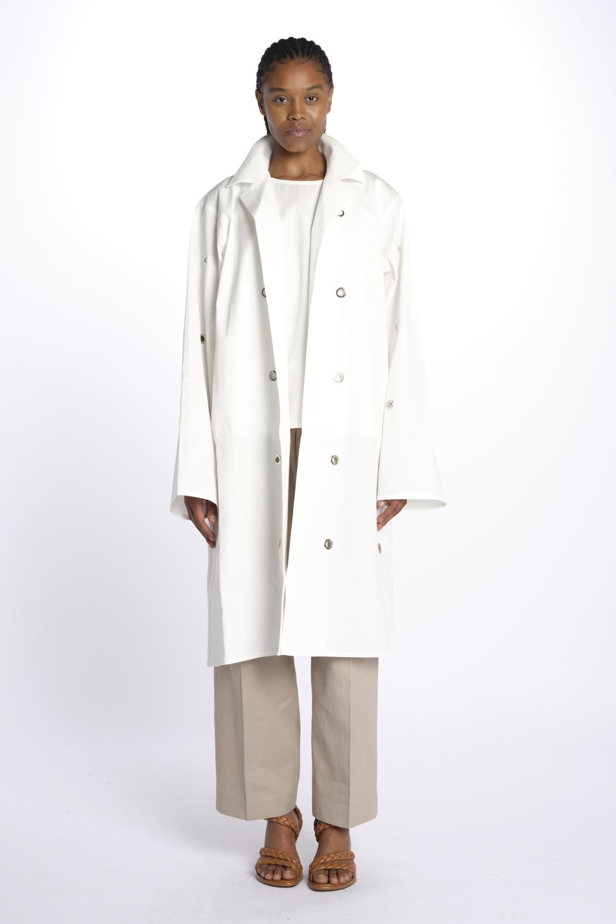 CHESTERFIELD Spolverino con anelli CHESTERFIELDD OFF WHITE sofie d'hoore 