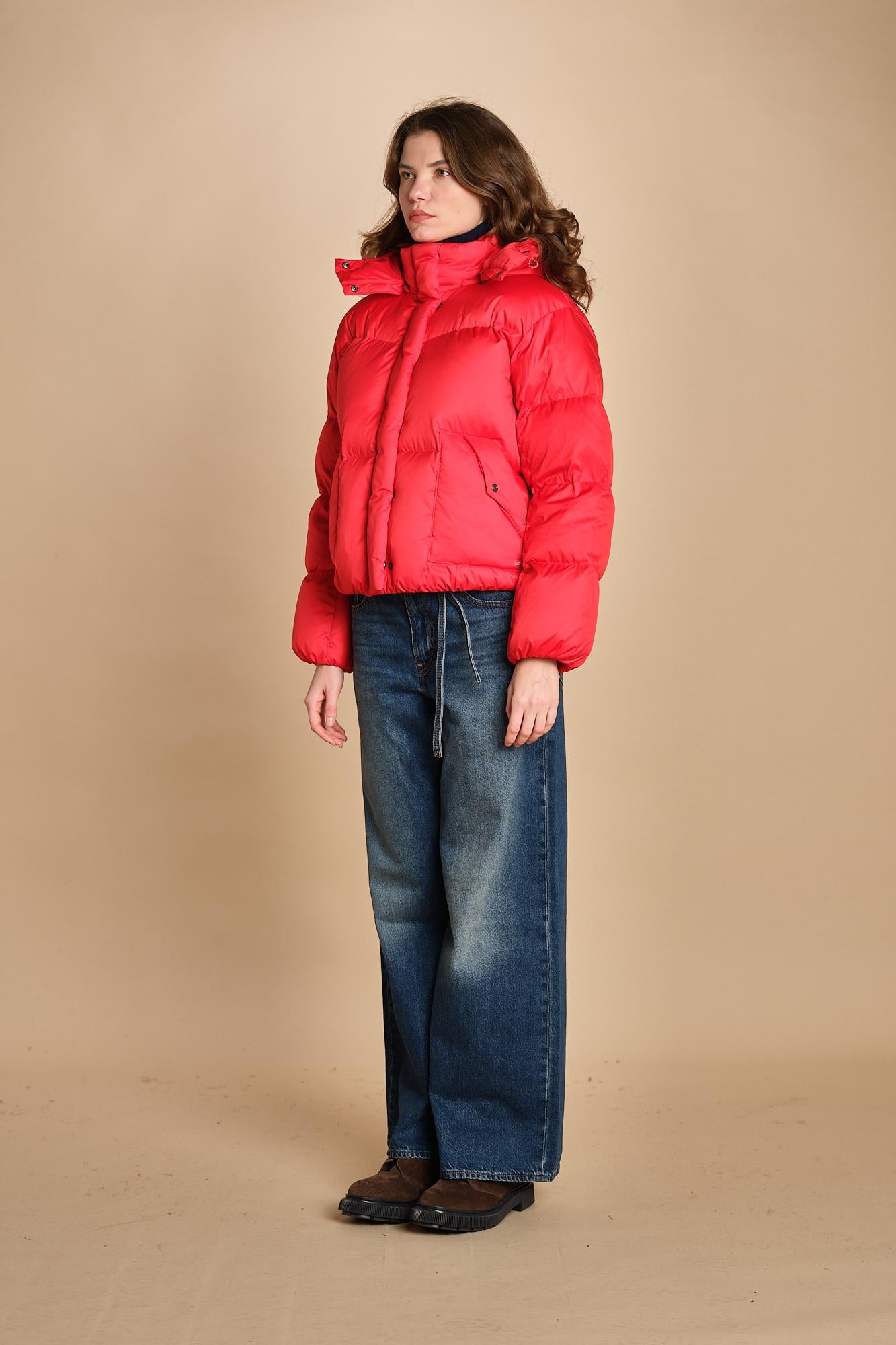 piumino in nylon WESTERN BUBBLE 003MD 0004 levi's 