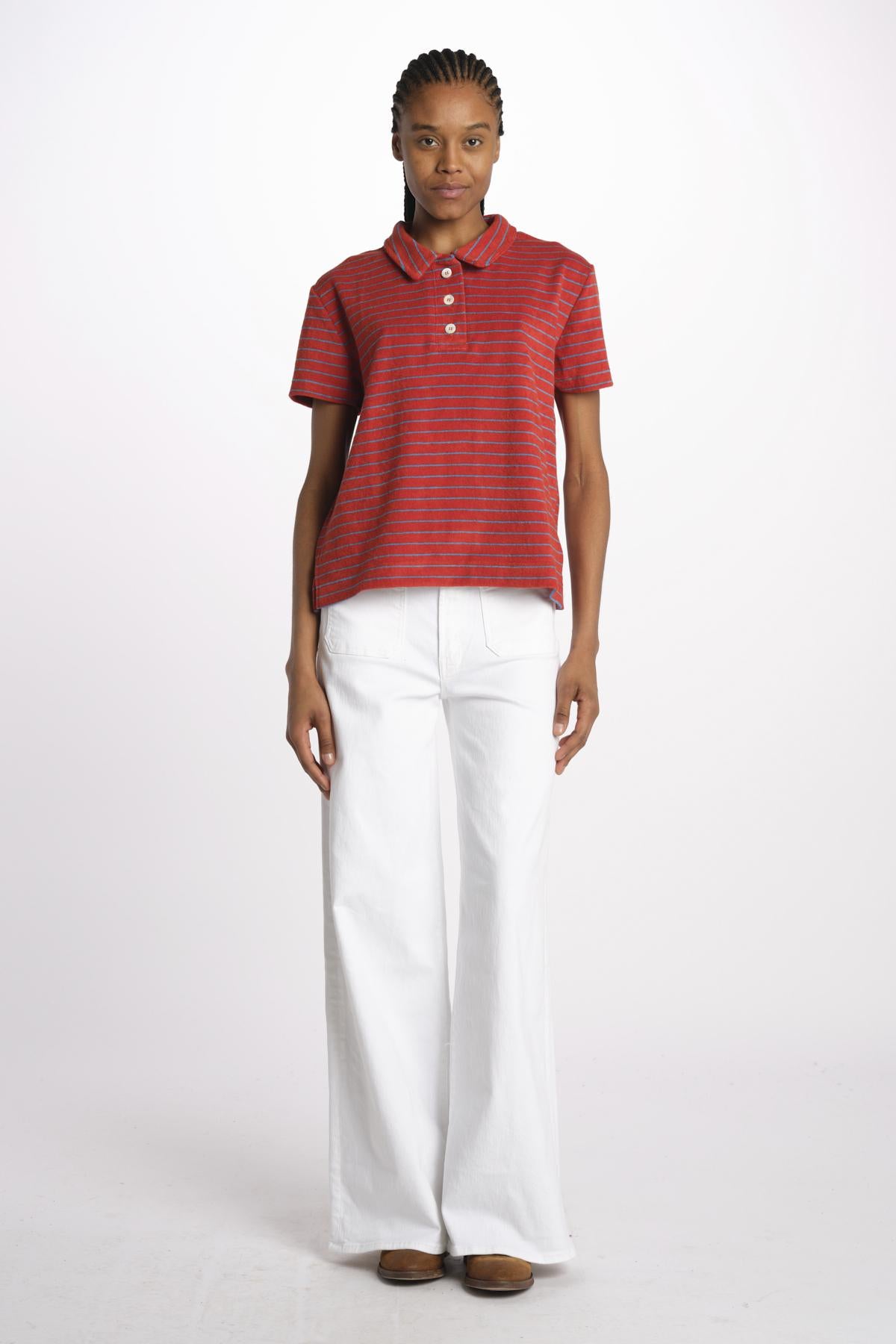 Polo spugna righe DREAM JOURNAL ARANCIO howlin' 