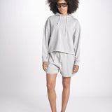 felpa con cappuccio EDGE03.07 80 GREY MEL. merz b 