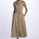 TARANTO chemisier s/m TARANTO BEIGE crida 