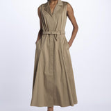 TARANTO chemisier s/m TARANTO BEIGE crida 