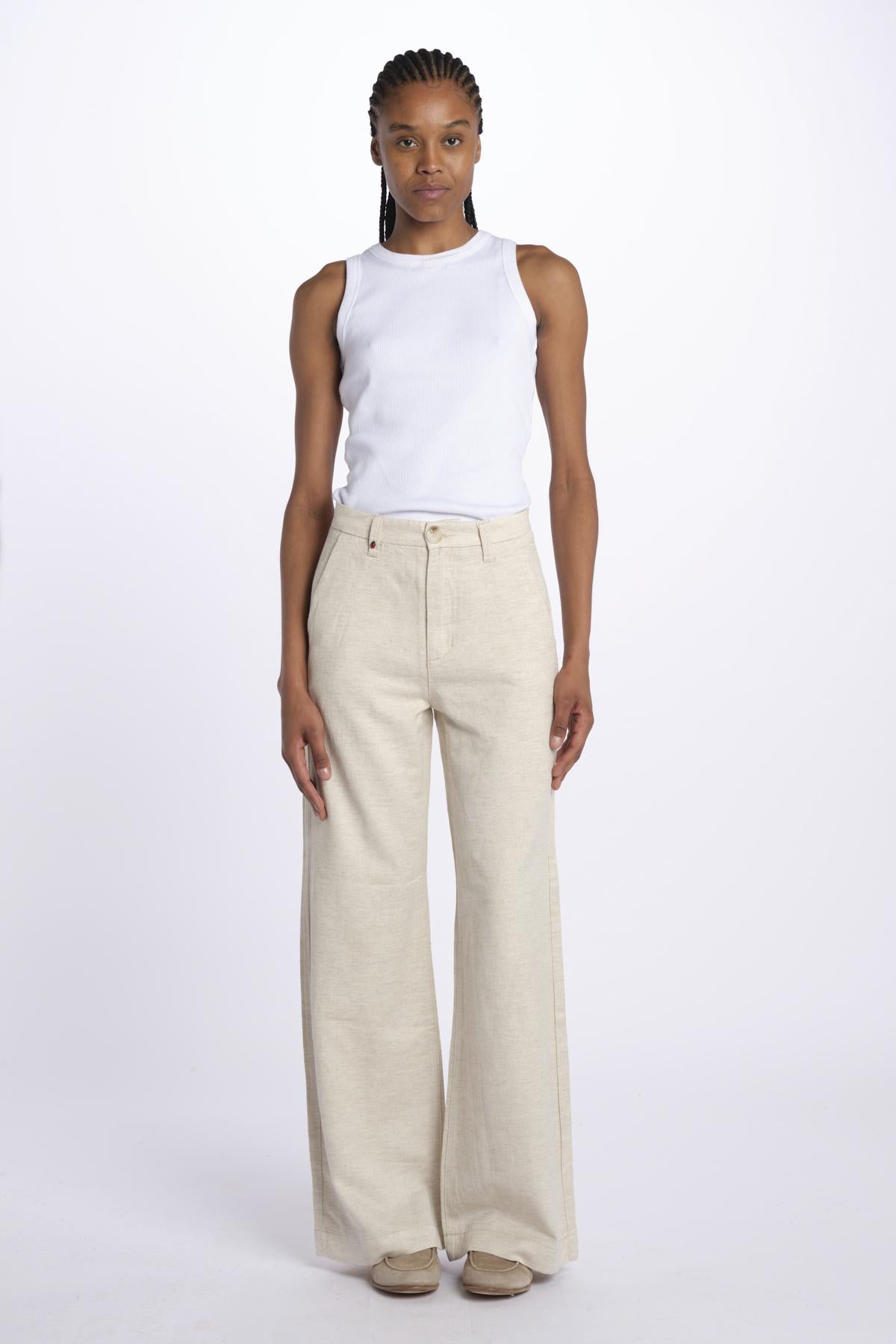 FLEURE denim flare fl 99 wf by fam. FLEURE GREIGE fam 
