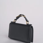 Clutch AUDREY MINI CLUTCH pelle B575CFC BLACK studio AMELIA 