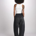 denim over CHALCO SNW-1417 WHASED BLACK studio nicholson 