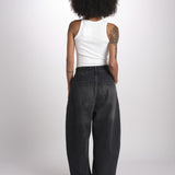 denim over CHALCO SNW-1417 WHASED BLACK studio nicholson 