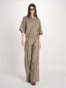 pantalone in cotone con pines
