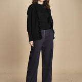top americano a costine in lana merino LAU28 E14035 milaura 