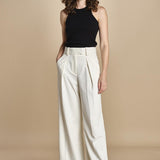 pantalone smoking PEONY ROSE IO1100X5121 WH011 ivy oak 