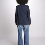 giacca due bottoni in cotone LIVI ESSELING NAVYBLUE true avenue 
