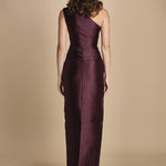 maxidress in taffetà KIRA AMETHYST solace 
